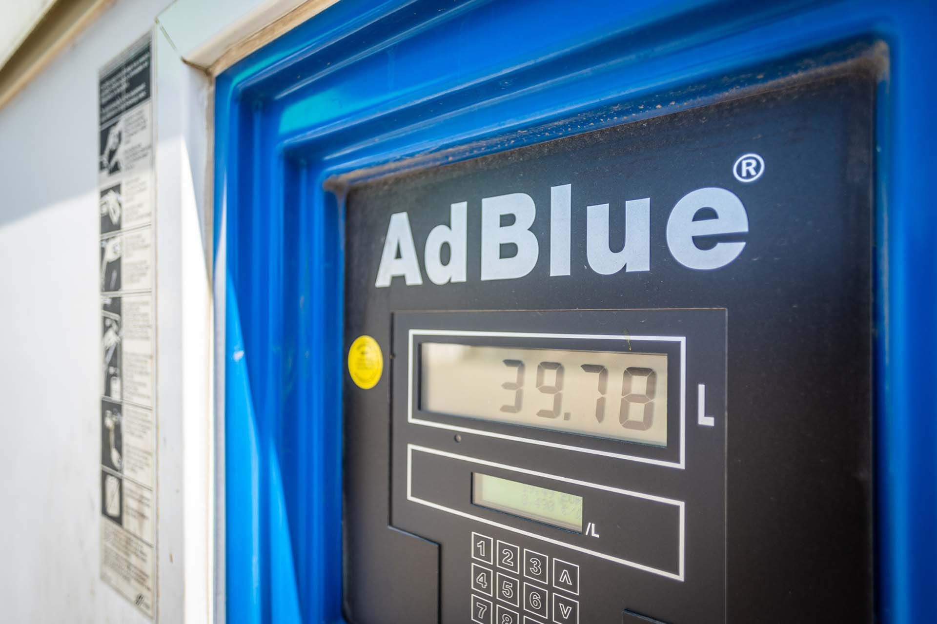 AdBlue bei Borbe Tankstelle